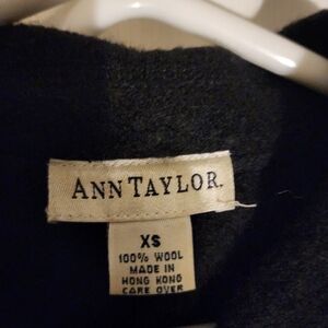 Ann Taylor Black Wool Blazer